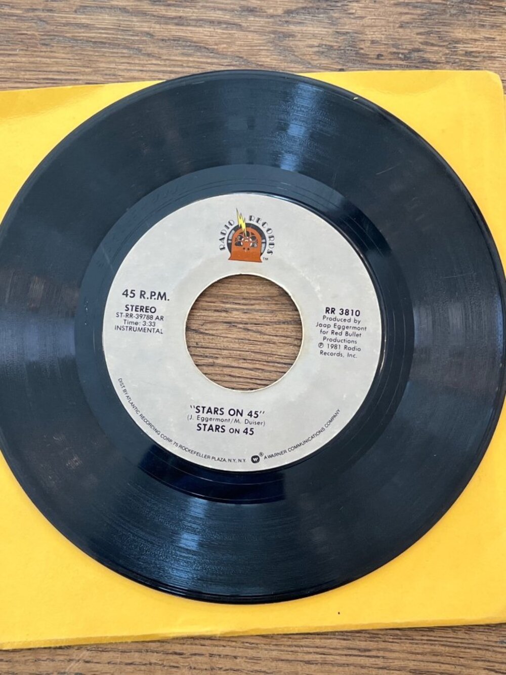 Stars On 45 - Medley Intro Venus / Stars On 45 Radio Records RR 3810 45 RPM